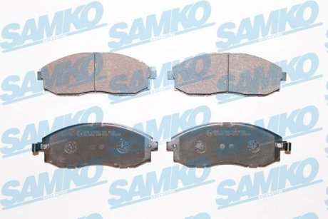 Тормозные колодки, дисковый тормоз.) SAMKO 5SP1015 (фото 1)