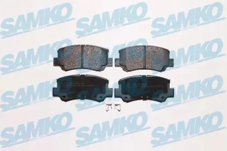 Гальмівні колодки, дискове гальмо (набір) SAMKO 5SP1028