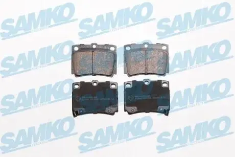 Гальмівні колодки, дискове гальмо (набір) SAMKO 5SP1029