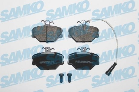 Тормозные колодки, дисковый тормоз.) SAMKO 5SP102 (фото 1)