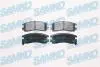 Тормозные колодки, дисковый тормоз.) SAMKO 5SP1031 (фото 1)