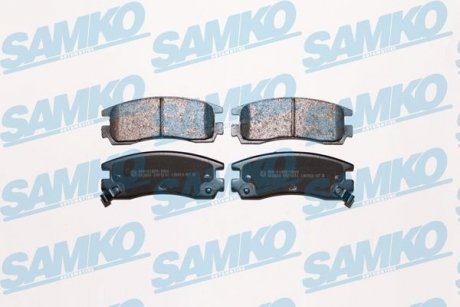 Тормозные колодки, дисковый тормоз.) SAMKO 5SP1031 (фото 1)