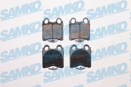 Тормозные колодки, дисковый тормоз.) SAMKO 5SP1051 (фото 1)