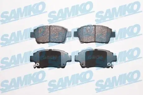 Гальмівні колодки, дискове гальмо (набір) SAMKO 5SP1062