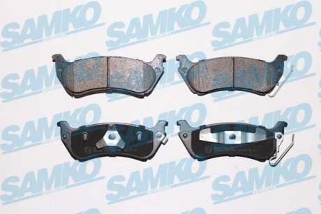 Тормозные колодки, дисковый тормоз.) SAMKO 5SP1065 (фото 1)