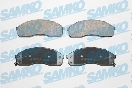 Тормозные колодки, дисковый тормоз.) SAMKO 5SP1072