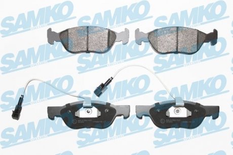 Тормозные колодки, дисковый тормоз.) SAMKO 5SP1076