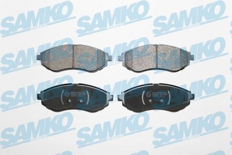 Тормозные колодки, дисковый тормоз.) SAMKO 5SP1080 (фото 1)