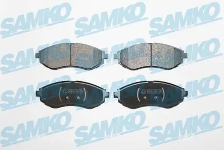 Гальмівні колодки, дискове гальмо (набір) SAMKO 5SP1080