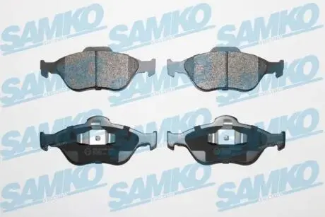 Гальмівні колодки, дискове гальмо (набір) SAMKO 5SP1088