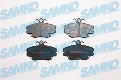 Гальмівні колодки, дискове гальмо (набір) SAMKO 5SP1107