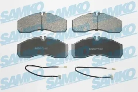 Гальмівні колодки, дискове гальмо (набір) SAMKO 5SP1109A