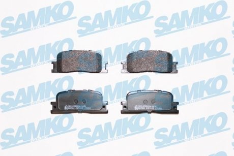 Тормозные колодки, дисковый тормоз.) SAMKO 5SP1115 (фото 1)