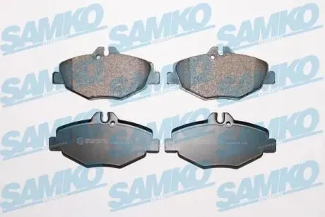 Гальмівні колодки, дискове гальмо (набір) SAMKO 5SP1124