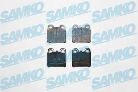 Гальмівні колодки, дискове гальмо (набір) SAMKO 5SP112
