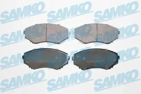 Гальмівні колодки, дискове гальмо (набір) SAMKO 5SP1132