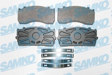 Тормозные колодки, дисковый тормоз.) SAMKO 5SP1169 (фото 1)