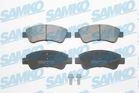 Тормозные колодки, дисковый тормоз.) SAMKO 5SP1188 (фото 1)