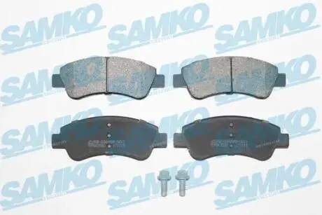 Гальмівні колодки, дискове гальмо (набір) SAMKO 5SP1188