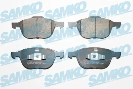 Гальмівні колодки, дискове гальмо (набір) SAMKO 5SP1190