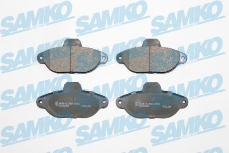 Тормозные колодки, дисковый тормоз.) SAMKO 5SP1191 (фото 1)
