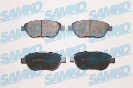 Гальмівні колодки, дискове гальмо (набір) SAMKO 5SP1192