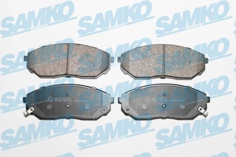 Тормозные колодки, дисковый тормоз.) SAMKO 5SP1207