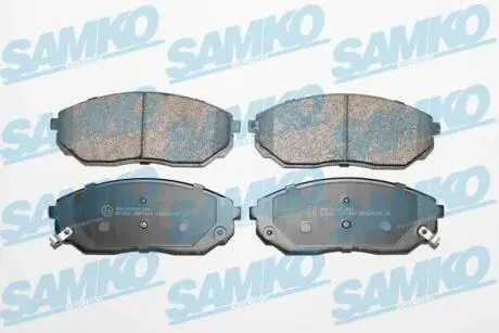Тормозные колодки, дисковый тормоз.) SAMKO 5SP1207