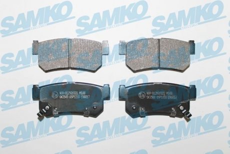 Тормозные колодки, дисковый тормоз.) SAMKO 5SP1210 (фото 1)