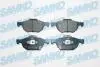 Тормозные колодки, дисковый тормоз.) SAMKO 5SP1211 (фото 1)