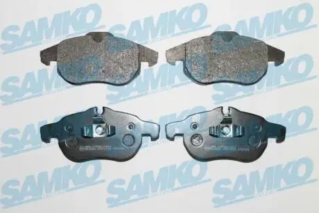 Гальмівні колодки, дискове гальмо (набір) SAMKO 5SP1216