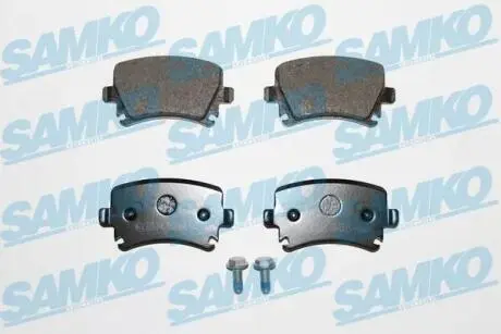 Гальмівні колодки, дискове гальмо (набір) SAMKO 5SP1219