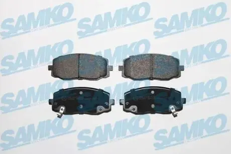 Гальмівні колодки, дискове гальмо (набір) SAMKO 5SP1220