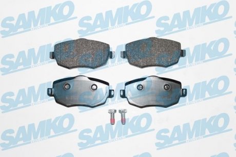 Гальмівні колодки, дискове гальмо (набір) SAMKO 5SP1223 (фото 1)