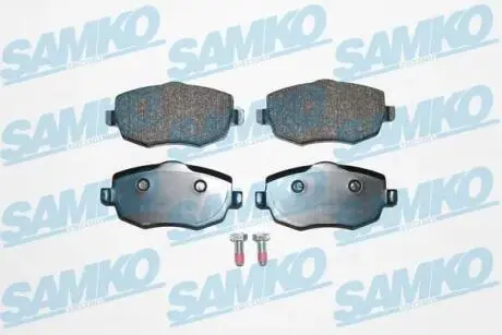 Гальмівні колодки, дискове гальмо (набір) SAMKO 5SP1223