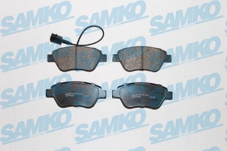 Тормозные колодки, дисковый тормоз.) SAMKO 5SP1225 (фото 1)