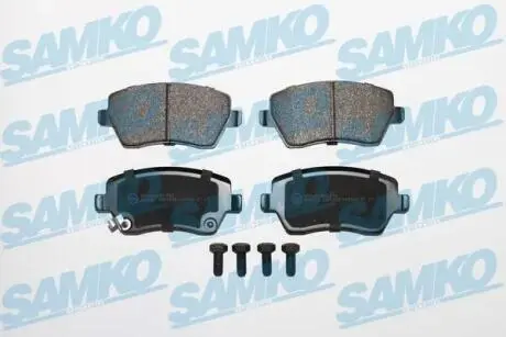 Тормозные колодки, дисковый тормоз.) SAMKO 5SP1229