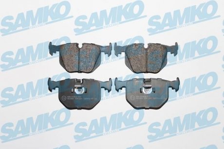 Тормозные колодки, дисковый тормоз.) SAMKO 5SP1231 (фото 1)