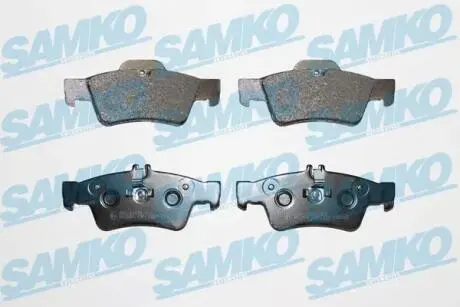 Гальмівні колодки, дискове гальмо (набір) SAMKO 5SP1232