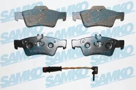 Гальмівні колодки, дискове гальмо (набір) SAMKO 5SP1232A