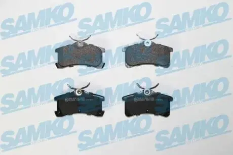Гальмівні колодки, дискове гальмо (набір) SAMKO 5SP1233