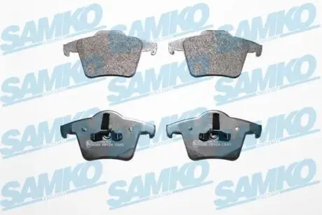 Гальмівні колодки, дискове гальмо (набір) SAMKO 5SP1234