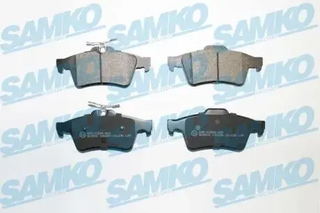 Гальмівні колодки, дискове гальмо (набір) SAMKO 5SP1236