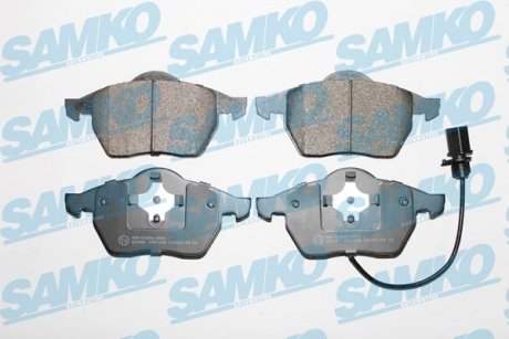 Тормозные колодки, дисковый тормоз.) SAMKO 5SP1238 (фото 1)