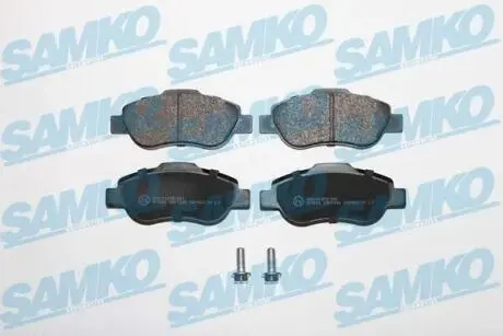 Гальмівні колодки, дискове гальмо (набір) SAMKO 5SP1240