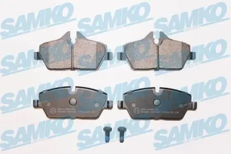 Гальмівні колодки, дискове гальмо (набір) SAMKO 5SP1241