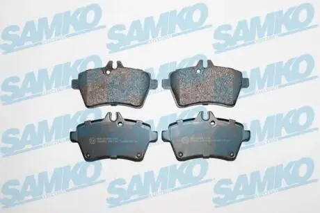 Гальмівні колодки, дискове гальмо (набір) SAMKO 5SP1242