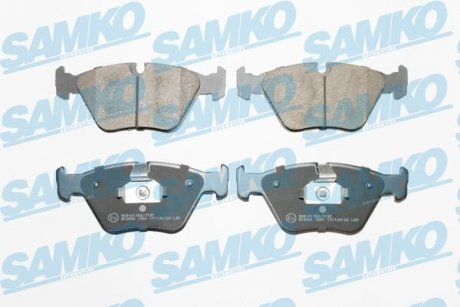 Тормозные колодки, дисковый тормоз.) SAMKO 5SP1251 (фото 1)