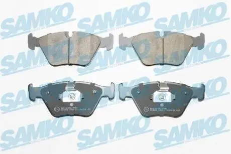 Гальмівні колодки, дискове гальмо (набір) SAMKO 5SP1251