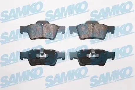 Гальмівні колодки, дискове гальмо (набір) SAMKO 5SP1254
